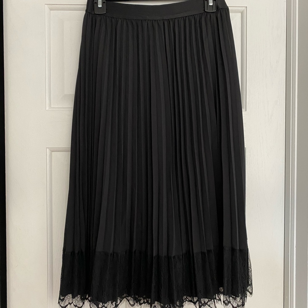 Saks Fifth Avenue midi skirt Sz M new
